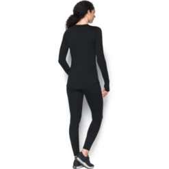 UNDER ARMOUR Women's ColdGear Armour Fitted Crew Top -Nicestyle Shop 2030490 001 alt3