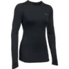 UNDER ARMOUR Women's ColdGear Armour Fitted Crew Top