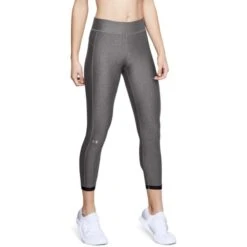 UNDER ARMOUR Women's HeatGear® Armour Ankle Crop Leggings -Nicestyle Shop 2038820 004 alt2