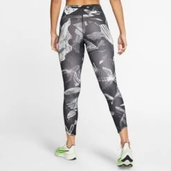 NIKE Women's Fast Floral Print Tights -Nicestyle Shop 2065006 001 alt3