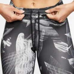 NIKE Women's Fast Floral Print Tights -Nicestyle Shop 2065006 001 alt4