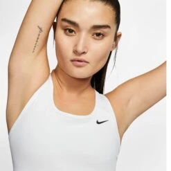 NIKE Women's Medium-Support Nike Swoosh Sports Bra -Nicestyle Shop 2065007 101 alt4