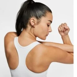 NIKE Women's Medium-Support Nike Swoosh Sports Bra -Nicestyle Shop 2065007 101 alt5