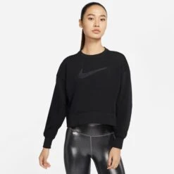 NIKE Women's Dri-FIT Get Fit Crew Neck Sweatshirt 8 NIKE Women's Dri-FIT Get Fit Crew Neck Sweatshirt -Nicestyle Shop 2070623 001 alt2