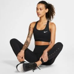 NIKE Women's Medium-Support Non-Padded Dri-FIT Sports Bra -Nicestyle Shop 2072471 001 alt6