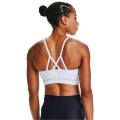 UNDER ARMOUR Women's UA Seamless Low Long Sports Bra -Nicestyle Shop 2072964 101 alt3