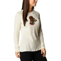 COLUMBIA Women's Hidden Haven Long Sleeve Tee -Nicestyle Shop 2074823 102 alt3