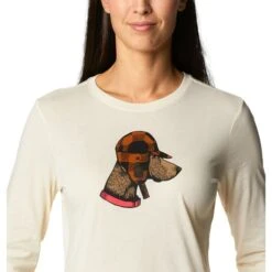 COLUMBIA Women's Hidden Haven Long Sleeve Tee -Nicestyle Shop 2074823 102 alt4