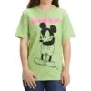 DISNEY Juniors' Grumpy Mickey Short Sleeve Graphic Tee