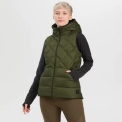 OUTDOOR RESEARCH Women's Coldfront Hooded Down Vest -Nicestyle Shop 2075240 315 alt3