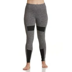 BSP Women's High-Waisted Leggings W/ Mesh