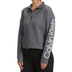 CALVIN KLEIN Women's 1/2-Zip Pullover