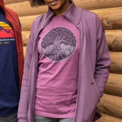 EMS Women's Grass Roots Short Sleeve Graphic Tee -Nicestyle Shop 2076697 005 alt2