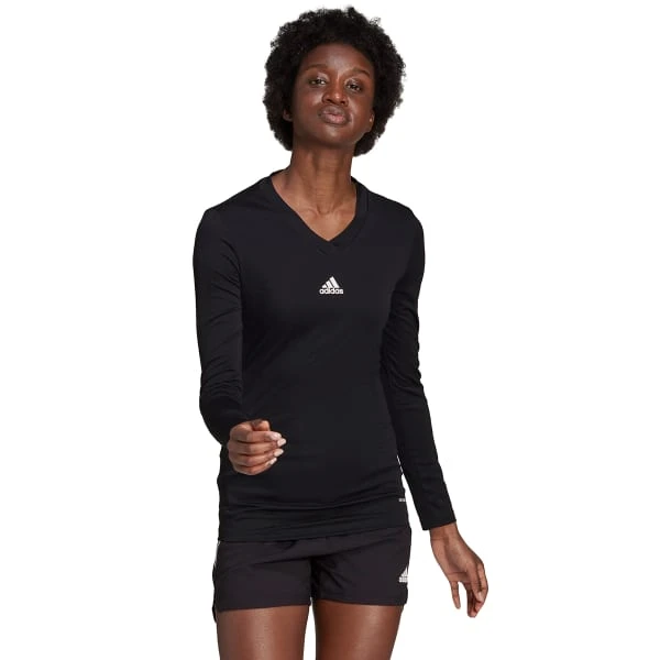 ADIDAS Women's Team Base Long Sleeve Soccer Tee 2 ADIDAS Women's Team Base Long Sleeve Soccer Tee - Image 2