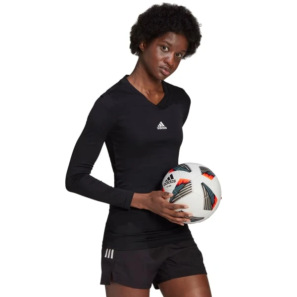 ADIDAS Women's Team Base Long Sleeve Soccer Tee 4 ADIDAS Women's Team Base Long Sleeve Soccer Tee - Image 4