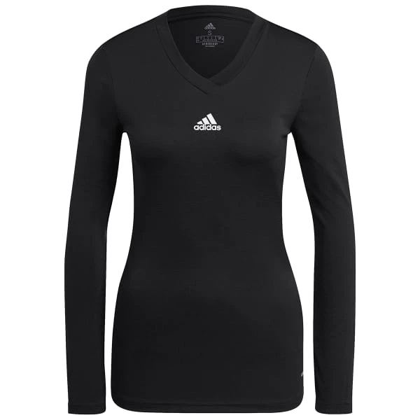 ADIDAS Women's Team Base Long Sleeve Soccer Tee 1 ADIDAS Women's Team Base Long Sleeve Soccer Tee