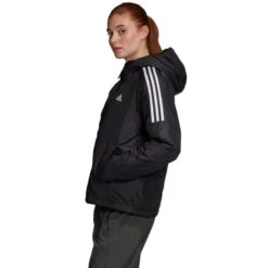 ADIDAS Women's Essentials Insulated Hoodie Jacket -Nicestyle Shop 2076800 001 alt4