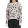 Calvin Klein Performance CALVIN KLEIN Women's Animal Print Long Sleeve Top