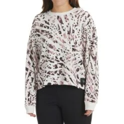 Calvin Klein Performance CALVIN KLEIN Women's Animal Print Long Sleeve Top