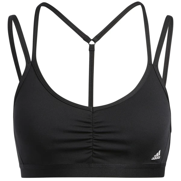 ADIDAS Women's Yoga Essentials Light Support Sports Bra 1 ADIDAS Women's Yoga Essentials Light Support Sports Bra