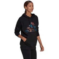 ADIDAS Women's Tiger Print Hoodie -Nicestyle Shop 2077979 001 alt3