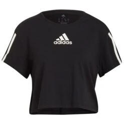 ADIDAS Women's Aeroready Crop Sport Short-Sleeve Tee