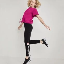 CHAMPION Women's Authentic High-Waisted 7/8 Leggings -Nicestyle Shop 2078682 001 alt5