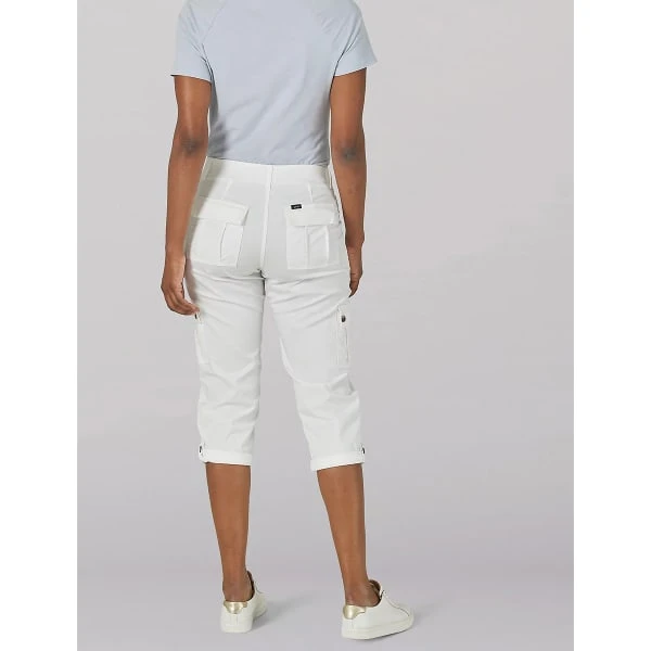 LEE Women's Flex-To-Go Relaxed Fit Cargo Capri 2 LEE Women's Flex-To-Go Relaxed Fit Cargo Capri - Image 2