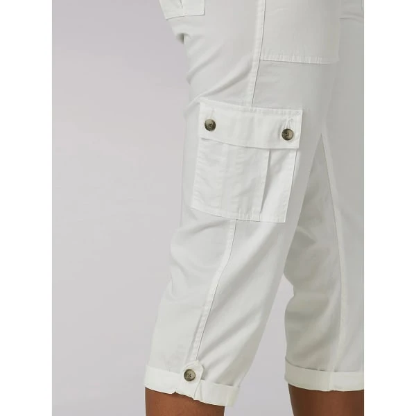 LEE Women's Flex-To-Go Relaxed Fit Cargo Capri 5 LEE Women's Flex-To-Go Relaxed Fit Cargo Capri - Image 5