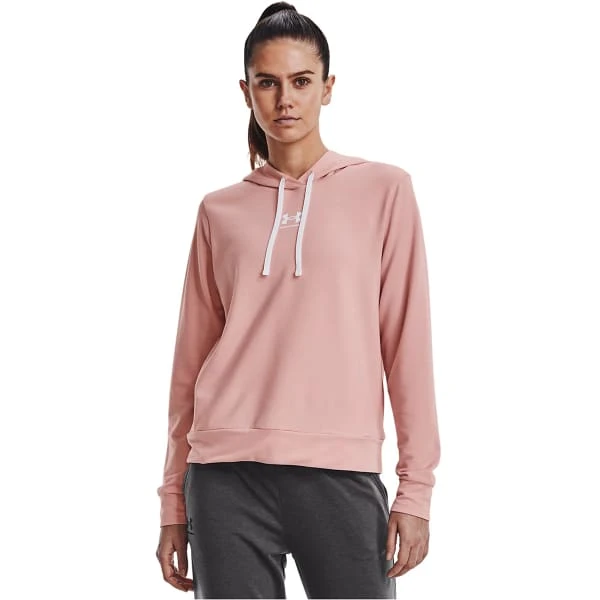 UNDER ARMOUR Women's UA Rival Terry Hoodie 3 UNDER ARMOUR Women's UA Rival Terry Hoodie - Image 3