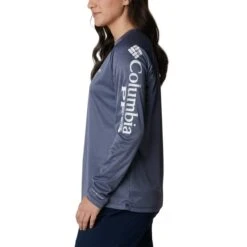 COLUMBIA Women's Tidal Long-Sleeve Tee 7 COLUMBIA Women's Tidal Long-Sleeve Tee -Nicestyle Shop 2079359 402 alt2
