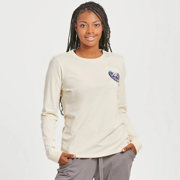 LIFE IS GOOD Women's Freestyle Crusher-Lite Long Sleeve Graphic Tee 3 LIFE IS GOOD Women's Freestyle Crusher-Lite Long Sleeve Graphic Tee - Image 3