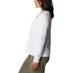 COLUMBIA Women's Sapphire Point Long-Sleeve Shirt -Nicestyle Shop 2082022 101 alt2