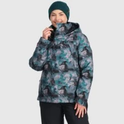 OUTDOOR RESEARCH Women's Snowcrew Reveler Jacket -Nicestyle Shop 2082316 502 alt2