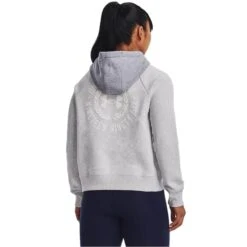 UNDER ARMOUR Women's UA Rival Fleece Colorblock Hoodie -Nicestyle Shop 2082348 002 alt3