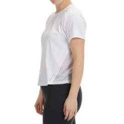 SPYDER Women's Short Sleeve Crop Tee W/ Back Opening & Mesh Insert -Nicestyle Shop 2082480 101 alt2