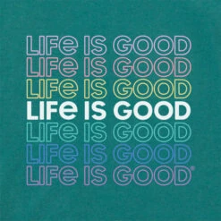 LIFE IS GOOD Women's Multi-Stack Long-Sleeve Crusher Tee -Nicestyle Shop 2082666 308 alt3