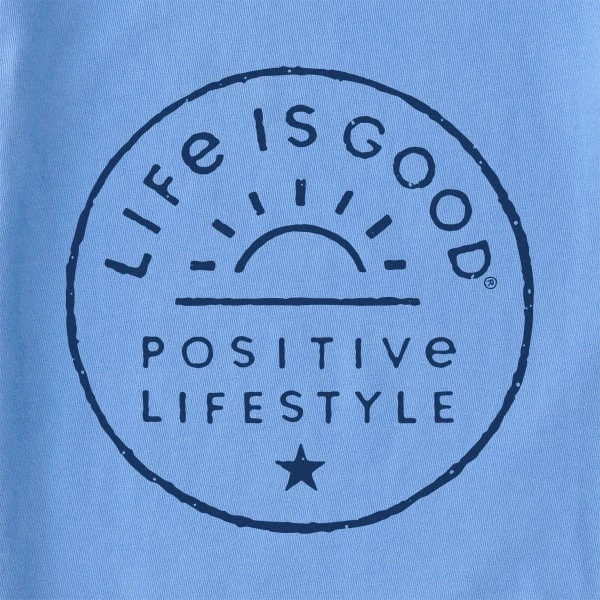 LIFE IS GOOD Women's Positive Sun Long-Sleeve Crusher Lite Hooded Tee 4 LIFE IS GOOD Women's Positive Sun Long-Sleeve Crusher Lite Hooded Tee - Image 4