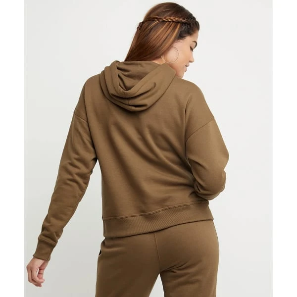 CHAMPION Women's Powerblend Graphic Hoodie 2 CHAMPION Women's Powerblend Graphic Hoodie - Image 2