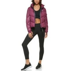 TOMMY HILFIGER Women's Hooded Puffer Jacket -Nicestyle Shop 2083078 501 alt4