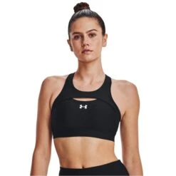UNDER ARMOUR Women's Mid Crossback Harness Sports Bra -Nicestyle Shop 2083776 001 alt2