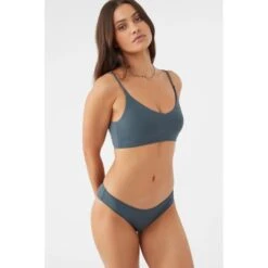 O'NEILL Juniors' Saltwater Solids Swim Top -Nicestyle Shop 2085060 003 alt3