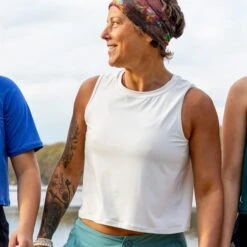 EMS Women's Essence Peak Boxy Cropped Tank -Nicestyle Shop 2085520 101 alt2