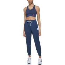 TOMMY HILFIGER Women's French Terry Tapered Joggers -Nicestyle Shop 2085558 402 alt4