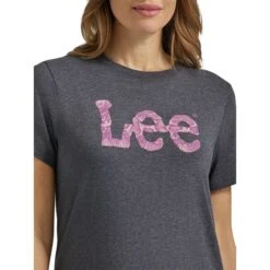 LEE Women's Snakeskin Twitch Short-Sleeve Graphic Tee 5 LEE Women's Snakeskin Twitch Short-Sleeve Graphic Tee -Nicestyle Shop 2085626 001 alt2