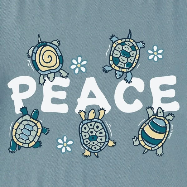 LIFE IS GOOD Women's Peace Turtles Short-Sleeve Tee 2 LIFE IS GOOD Women's Peace Turtles Short-Sleeve Tee - Image 2