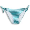 SAND CASTLE Juniors' Stripe Hipster Swim Bottoms