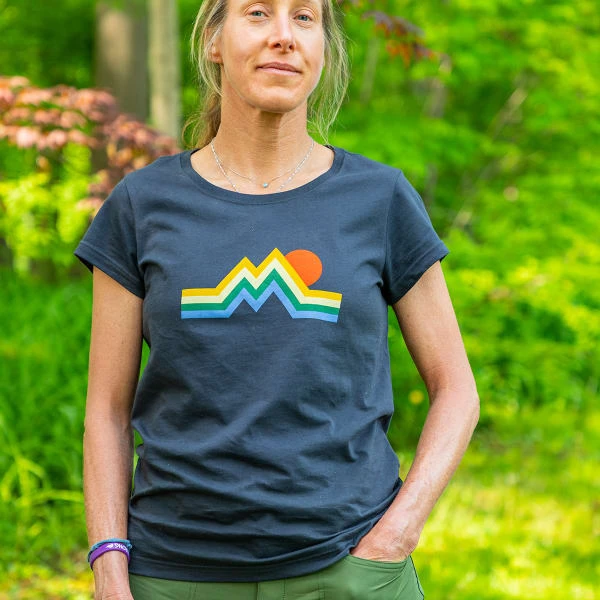 EMS Women's Retro Mountains Short-Sleeve Graphic Tee 3 EMS Women's Retro Mountains Short-Sleeve Graphic Tee - Image 3