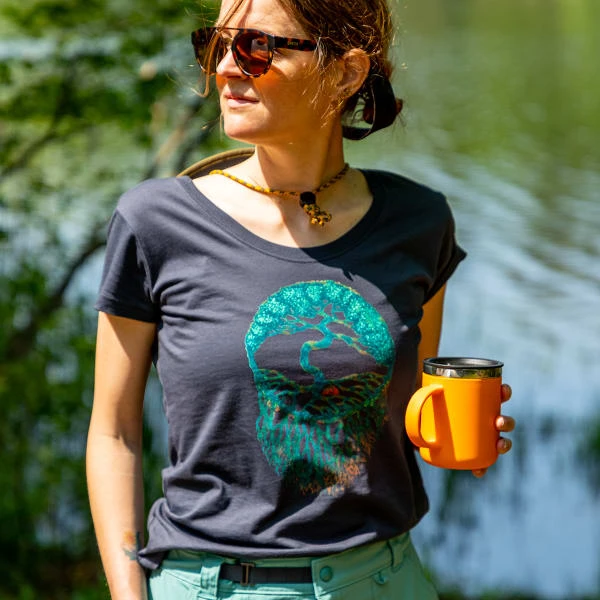 EMS Women's Tree Of Life Short-Sleeve Graphic Tee 3 EMS Women's Tree Of Life Short-Sleeve Graphic Tee - Image 3