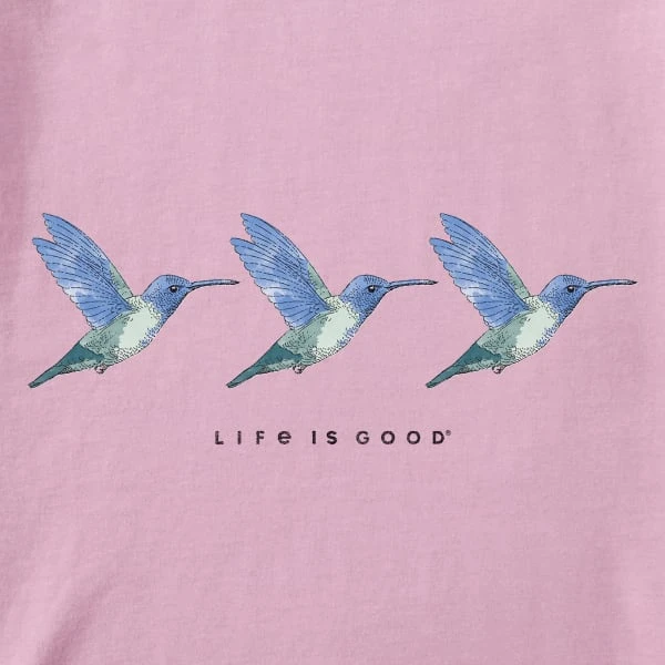 LIFE IS GOOD Women's Three Hummingbirds Crusher Vee 2 LIFE IS GOOD Women's Three Hummingbirds Crusher Vee - Image 2